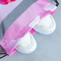 Мешок для обуви со светоотражающим элементом «Радужный единорог» 30 х 40 см Мешок для обуви со светоотражающим элементом «Радужный единорог» 30 х 40 см