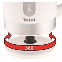 Электрический чайник KO330130 Snow, 1,7 л, 2400 Вт, белый