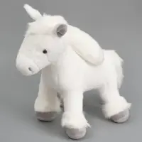 Мягкая игрушка "Лошадка" белая, 40 см