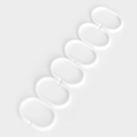 Штора для ванной "Хлопушка", 180х180 см, PEVA