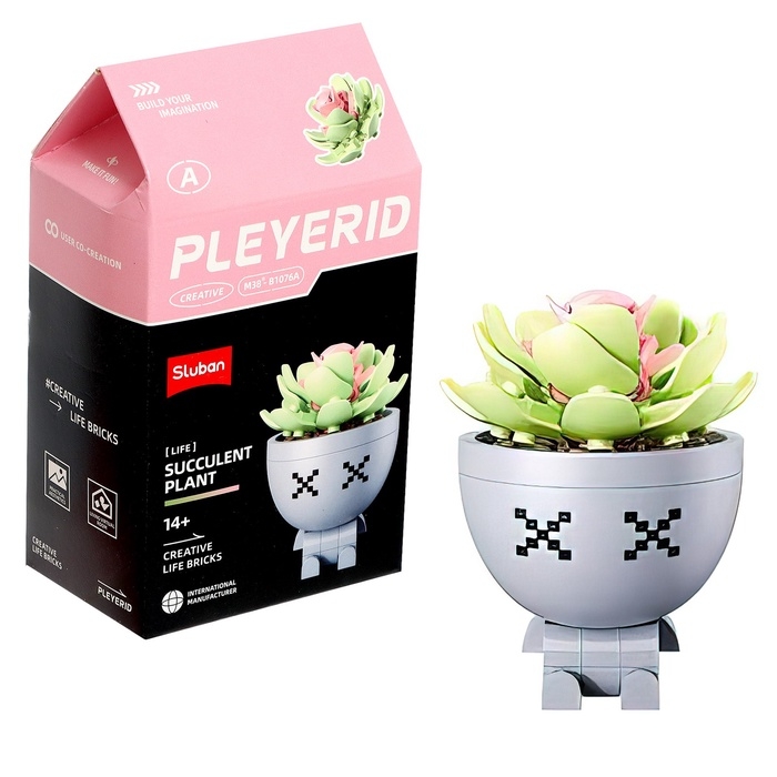 Конструктор Конструктор "Цветы в горшочке", А