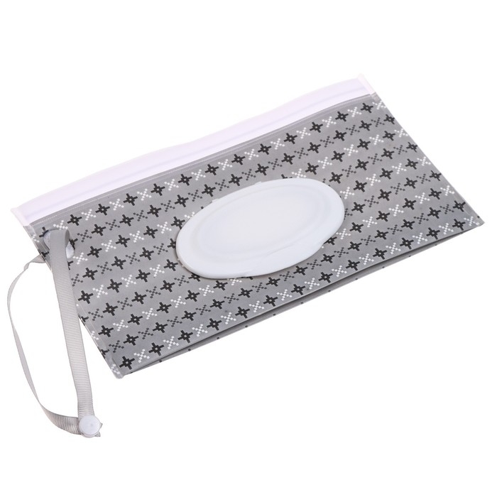 Контейнер для салфеток с петелькой &laquo;Звезды на белом&raquo;, цвет МИКС