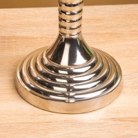 Подсвечник "Лайт" 13х13х46,5 см, алюминий Подсвечник "Лайт" 13х13х46,5 см, алюминий