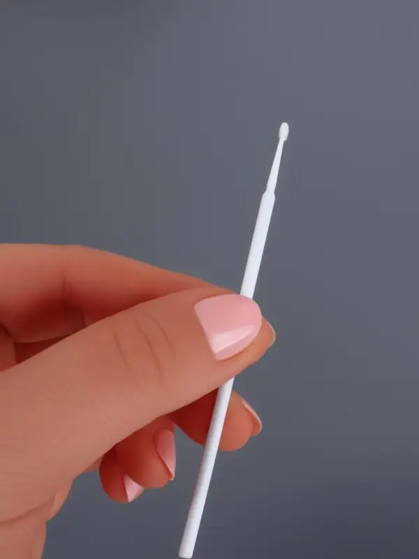 Микробраши для наращивания и ламинирования ресниц, набор - 10 шт., 9.5 см, белая