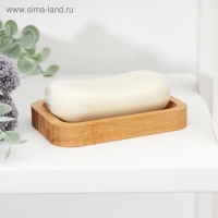 Мыльница, 11,5&times;8&times;1,7 см, бамбук