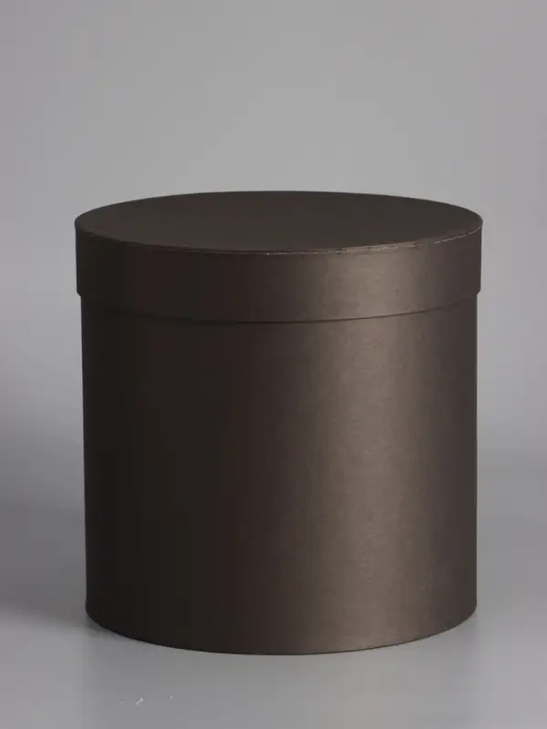 Шляпная коробка черная, 23 х 23 см