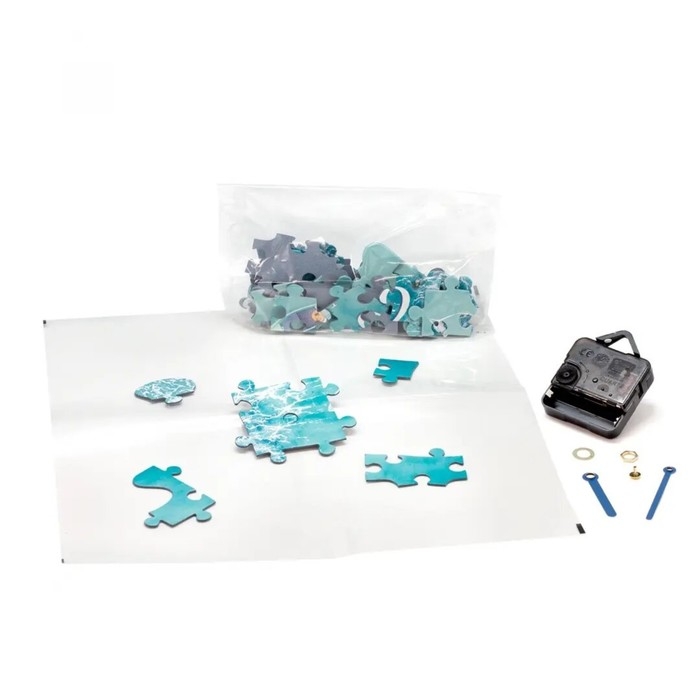 Пазл-часы &laquo;Арт-терапия. Море&raquo;, 59 элементов