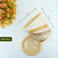 Горшок для цветов Доляна &laquo;Каракум&raquo;, 800 мл, цвет бежевый