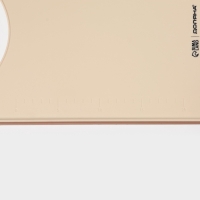 Доска разделочная с точильным камнем Доляна, 29,7&times;22,3&times;0,8 см, пластик, бежевая