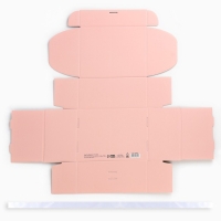 Коробка подарочная складная, упаковка, &laquo;Розовая&raquo;, 22 х 16.5 х 10 см