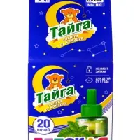 Тайга Детский Ликвид жидкостной наполнитель от комаров 20 ночей