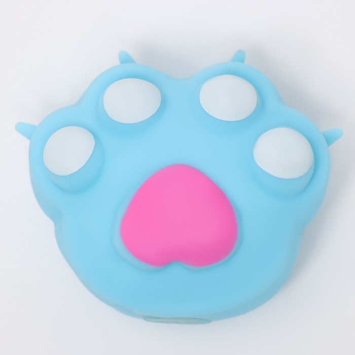 Мялка &laquo;Лапка&raquo; с пастой, цвета МИКС