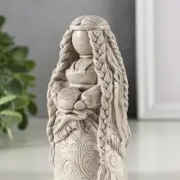 Фигура гипс "Берегиня рода" 13х6 см, под камень