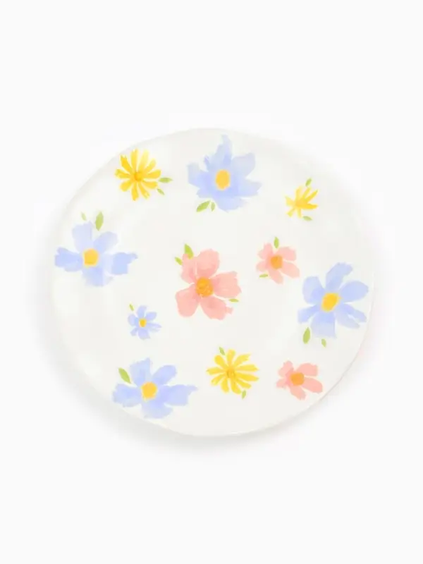 Тарелка &laquo;Цветы&raquo;, 21,5 см