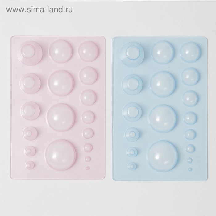 Линейка для квиллинга "Разные формы" 13х20 см