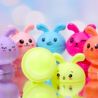 Бальзам для губ &laquo;Кролик&raquo;, микс цветов и ароматов