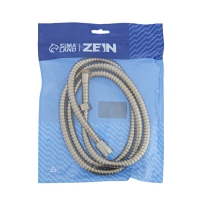 Душевой шланг ZEIN Z29PS, 170 см, гайки металл 1/2", запрессовочная втулка латунь Душевой шланг ZEIN Z29PS, 170 см, гайки металл 1/2", запрессовочная втулка латунь