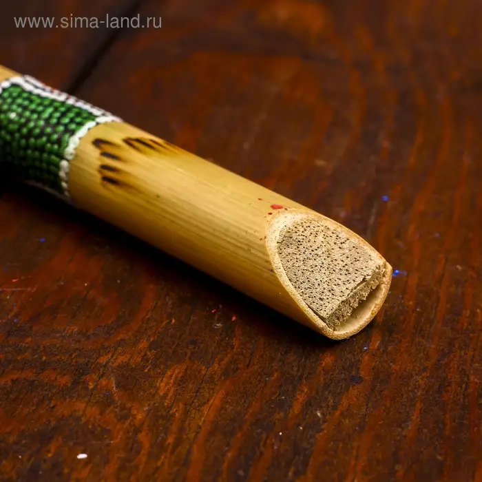 Сувенирный музыкальный инструмент &laquo;Свисток с узорами&raquo;, 15&times;1&times;1 см, МИКС