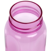 Бутылка для воды спортивная прозрачная, 450 мл, 20 х 8 см, сиреневая