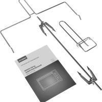 Мини-печь MIO-HY102 50л. 2000Вт черный-красный