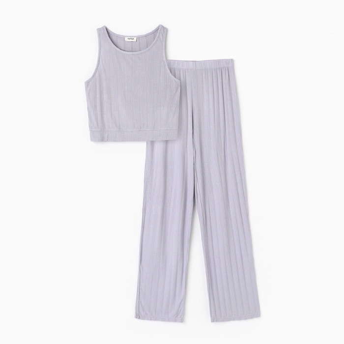 Пижама женская (майка и брюки) KAFTAN р. 40-42, голубой