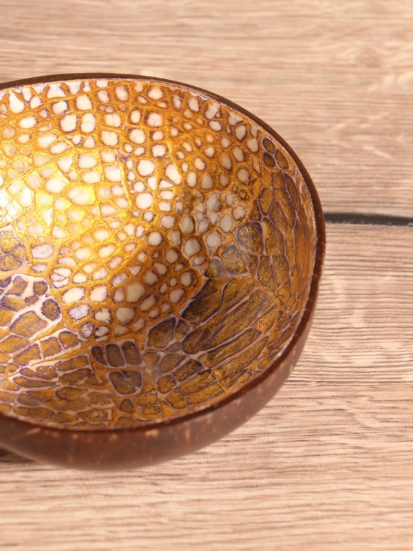 Чаша "Космос" 14х14х6 см, кокос