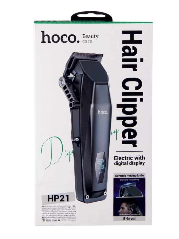 Машинка для волос Hoco HP21, черная