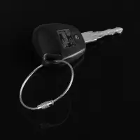 Брелок для ключей TORSO, стальной трос, 16 см