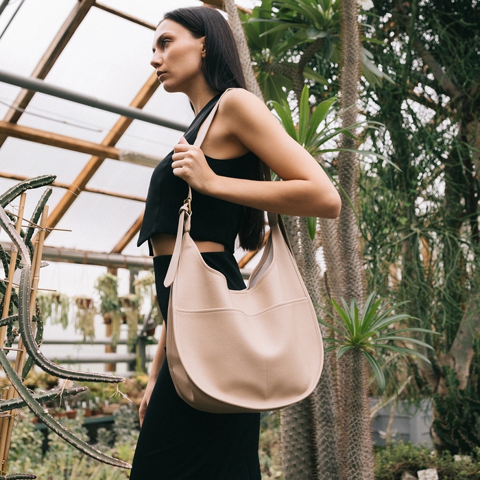 Сумка женская на магните TEXTURA, средний размер, цвет бежевый Сумка женская на магните TEXTURA, средний размер, цвет бежевый