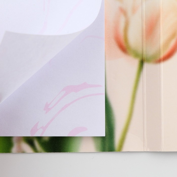 Подарочный набор «С 8 Марта», планинг-стикеры 30 л, ручка пластик Подарочный набор «С 8 Марта», планинг-стикеры 30 л, ручка пластик