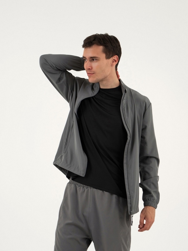 Ветровка мужская Resport, р. 50, цвет серый, спортивная