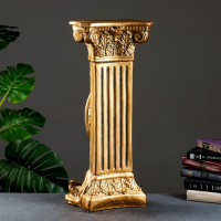 Колонна "С девушкой" бронза 67см Колонна "С девушкой" бронза 67см