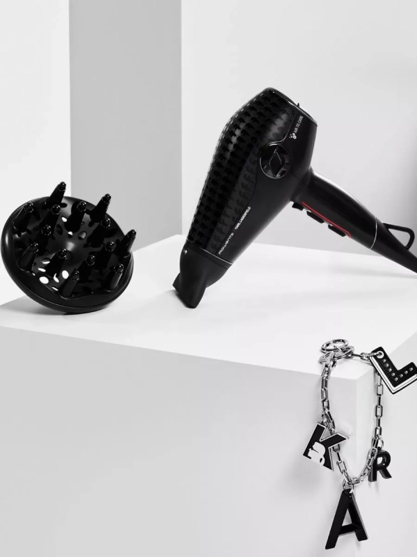 Фен для волос Karl Lagerfeld CV613LF0, черный