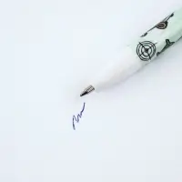 Ручка пластик с колпачком "Лучший во всём", синяя паста, шариковая 0,5 мм