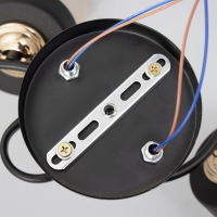 Люстра "Элла" 2хЕ27 40Вт черный 46х25х26 см BayerLux Люстра "Элла" 2хЕ27 40Вт черный 46х25х26 см BayerLux