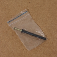 Зеркало интерьерное настенное в круглом корпусе из металла с ободом  d=46см, черный