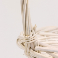 Набор 3 шт корзин плетеных 28х28х16, 22х22х15, 19х19х14 см, плетеная ручка h=_ см, серый Набор 3 шт корзин плетеных 28х28х16, 22х22х15, 19х19х14 см, плетеная ручка h=_ см, серый