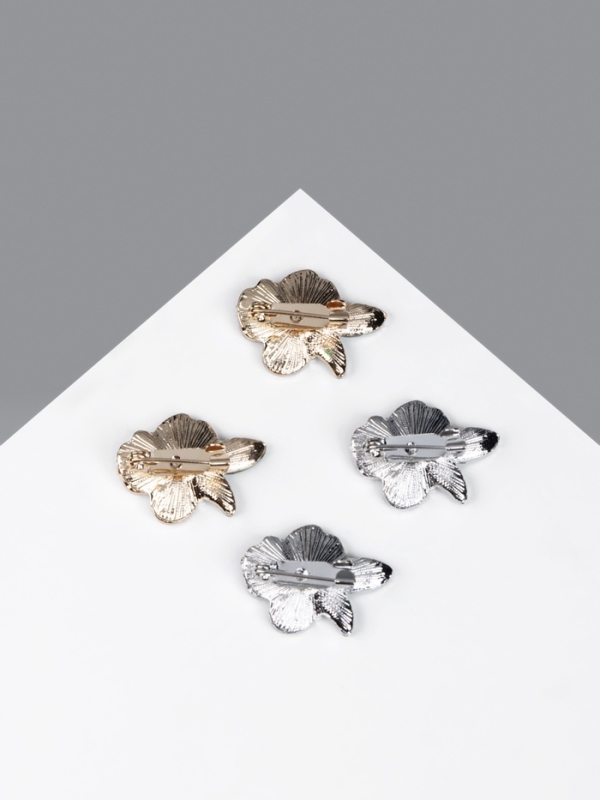 Брошь &laquo;Цветок&raquo; орхидея, цвет МИКС (неделимая фасовка 12 шт., цена за шт.)