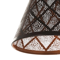 Светильник "Рэдклифф" (Градация) 1х40Вт Е27 черный 18х18х26+100см