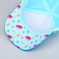 Кепка детская для девочки My sweety, голубая, р-р, 52-54 Кепка детская для девочки My sweety, голубая, р-р, 52-54