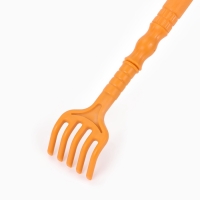 Массажёр - чесалка, двусторонний, универсальный, 2 колеса, цвет МИКС