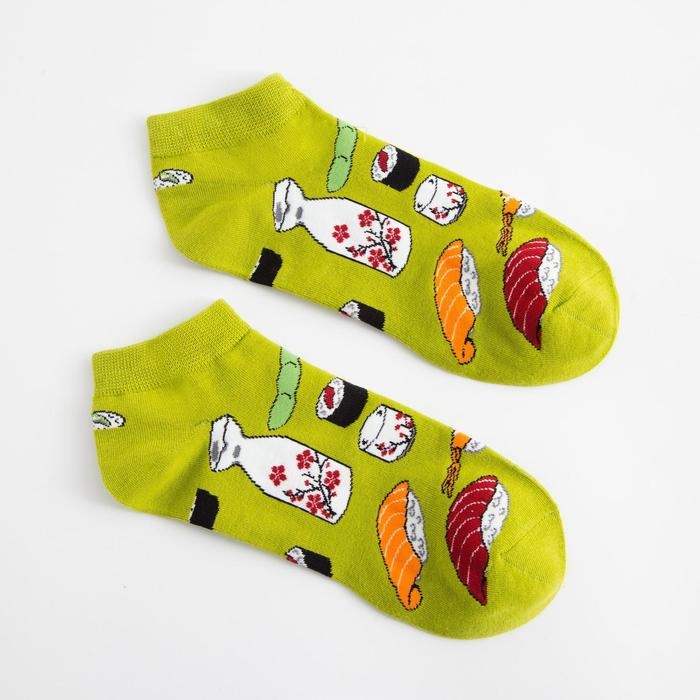 Носки укороченные MINAKU &laquo;Суши&raquo;, размер 36-41 (23-27 см)