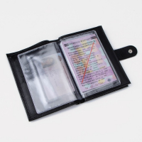 Обложка для автодокументов и паспорта TEXTURA, отдел для купюр, карманы для карт, цвет чёрный Обложка для автодокументов и паспорта TEXTURA, отдел для купюр, карманы для карт, цвет чёрный