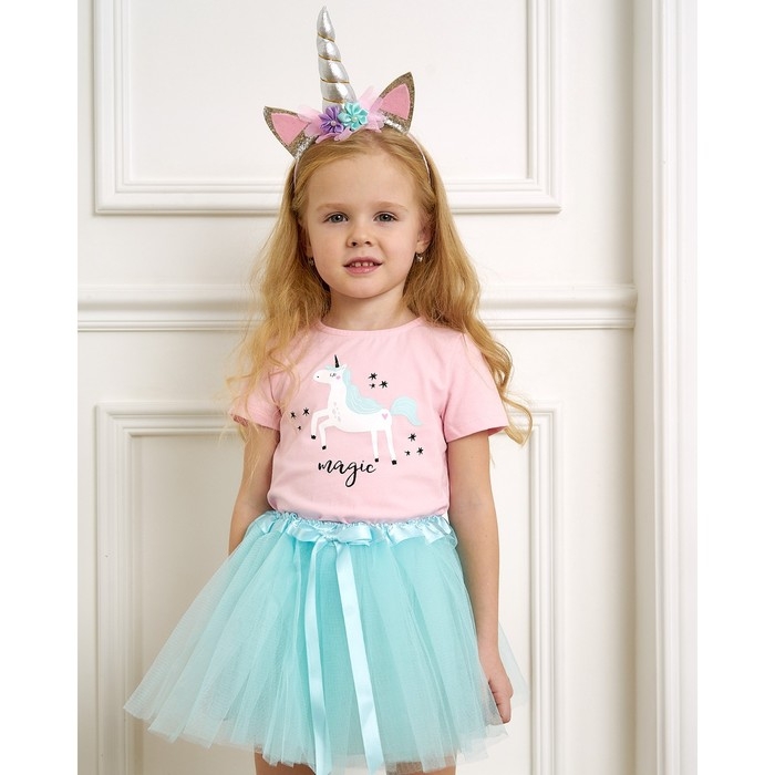 Набор для фотосессии KAFTAN Набор для фотосессии KAFTAN "Единорог": юбка трёхслойная и ободок