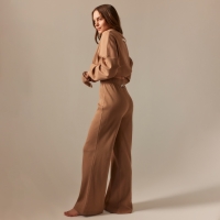 Костюм домашний женский (рубашка и брюки) SL HOME р. L, кофейный Костюм домашний женский (рубашка и брюки) SL HOME р. L, кофейный