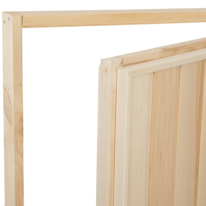 Дверь для бани и сауны "Эконом", ЛИПА 190&times;80см