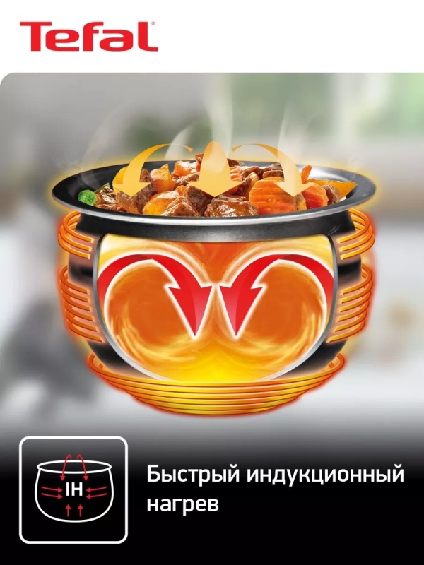 Мультиварка Multicook & Stir IH RK905A32, 36 программ