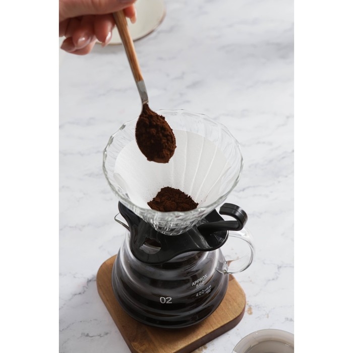 Пуровер стеклянный для заваривания кофе &laquo;Арабика&raquo;, 600 мл