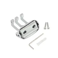 Крючок мебельный CAPPIO OCTOPUS, трехрожковый, цвет хром