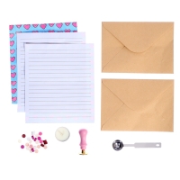 Набор для опытов для детей &laquo;Сургучная печать. Я тебя люблю&raquo;, штамп, сургуч, конверт для письма